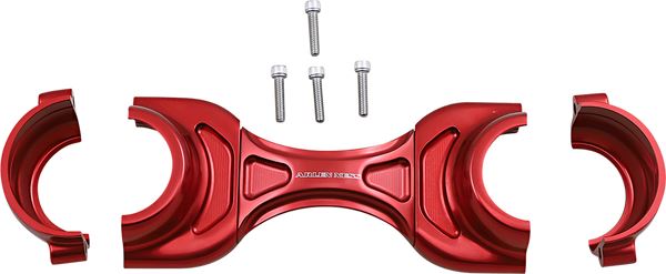 Arlen Ness Method Fork Brace 49MM Red For HD FXLR 1750 06-20 20-359