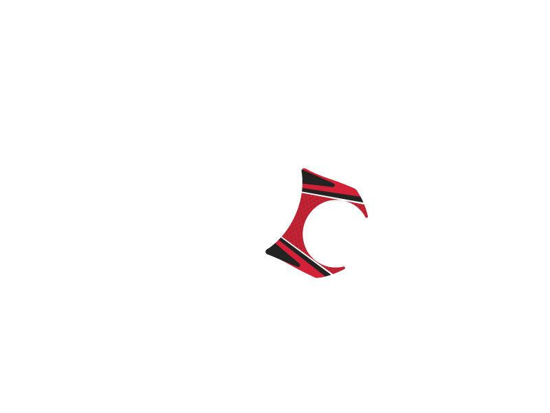Puig Radikal Yoke Protector Red 4523T