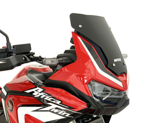 WRS Windscreen Honda Sport Crf1100l Matte Black Ho031no