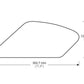 Puig Side Tank Pad Protector Clear 5621R