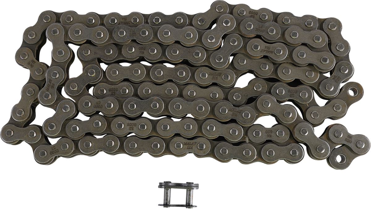 RK Motorcycle Drive Chain M520 116L NONSEAL Silver 520116CL