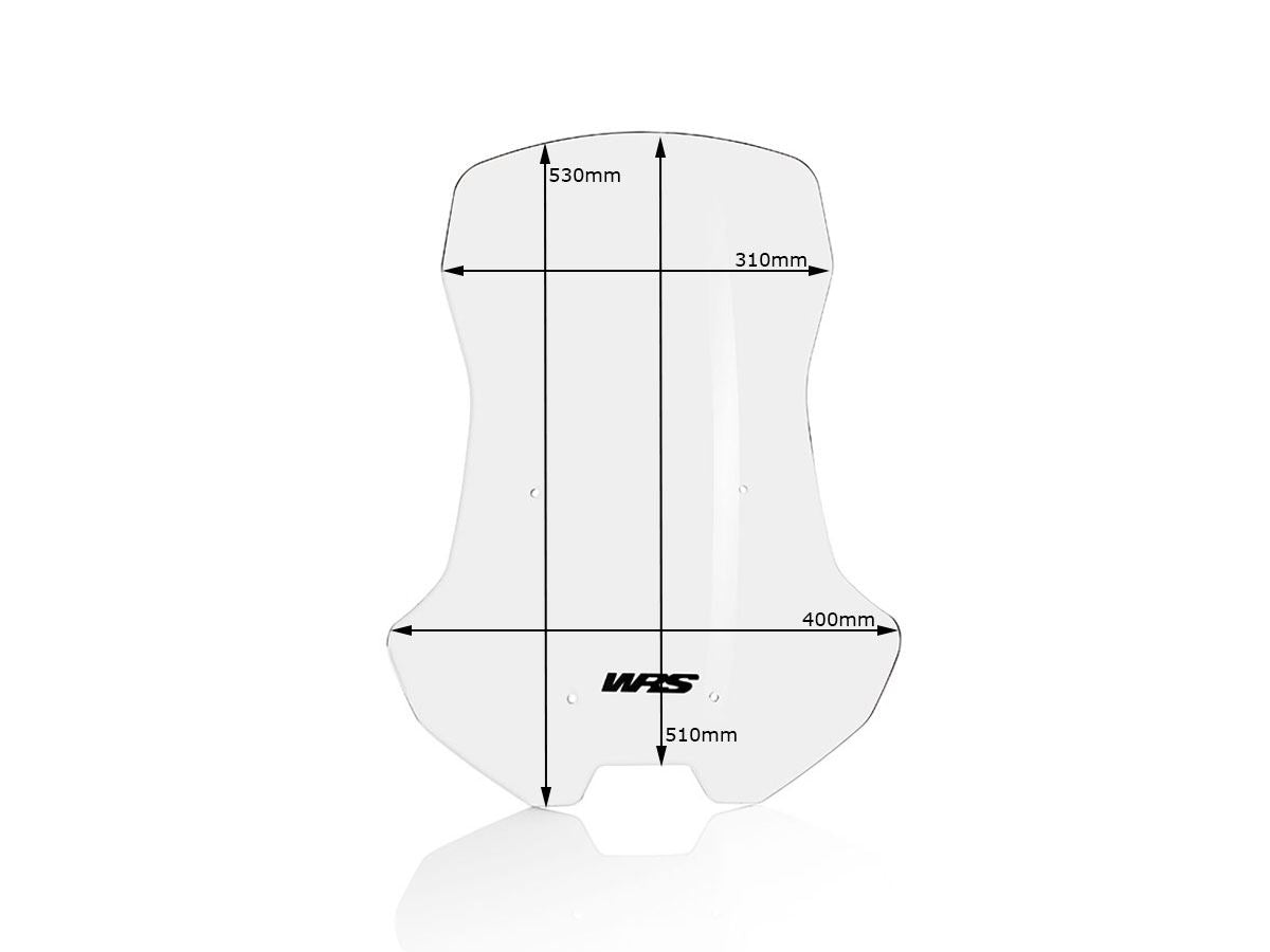 WRS Windscreen Inter Honda X-Adv750 Clear Ho012t