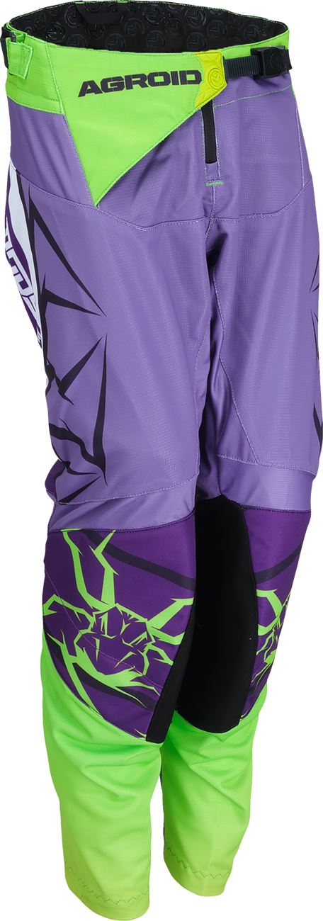 Moose Racing Soft-Goods Trousers Youth Agroid Mesh Purple/White 24 Model