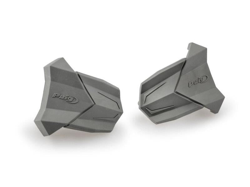 PUIG Rubber End For Frame Sliders R19 Grey Universal 3148U