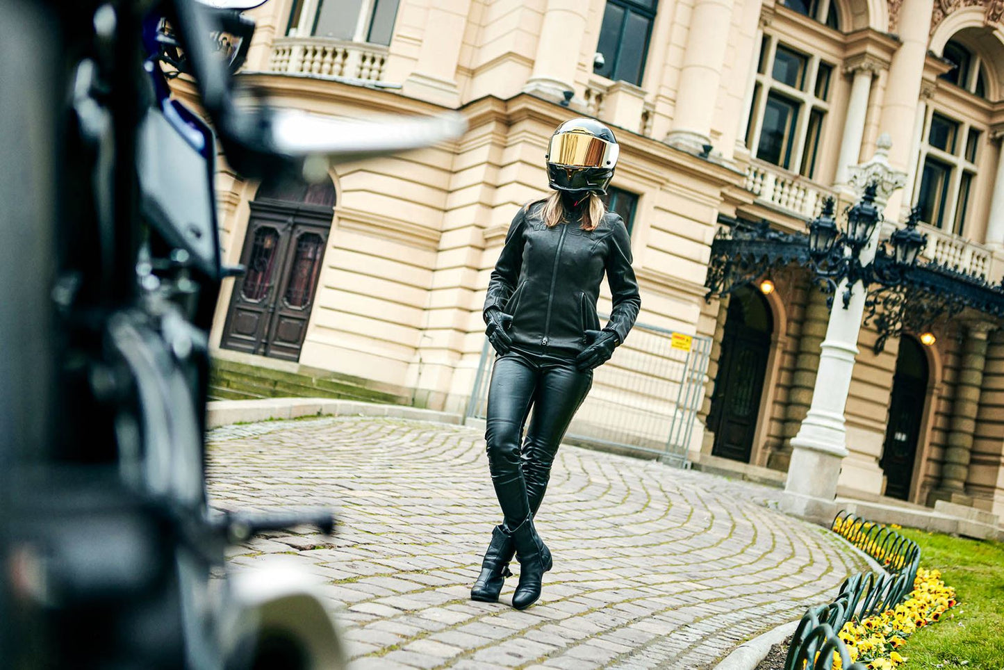 ICON Women's Tuscadero2™ Motorcycle Jacket Black 2023 Model
