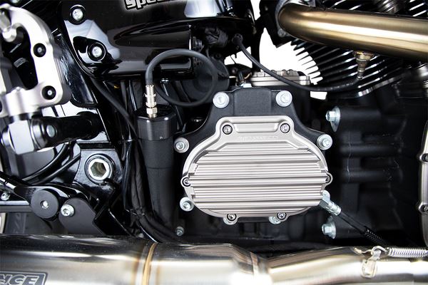 Arlen Ness 10-Gauge Transmission Side Cover For HD FLHXSE 1977 ABS 14-24 03-827