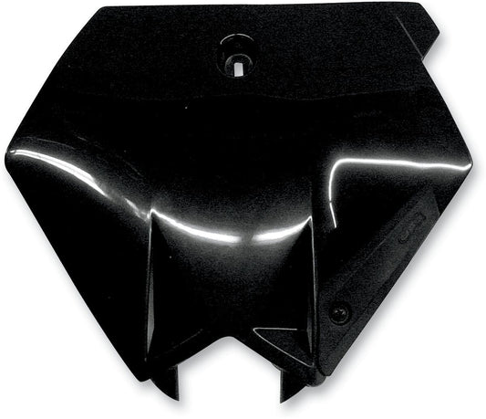 UFO FRONT NUMBER PLATE KTM 85SX BLACK KT03078-001