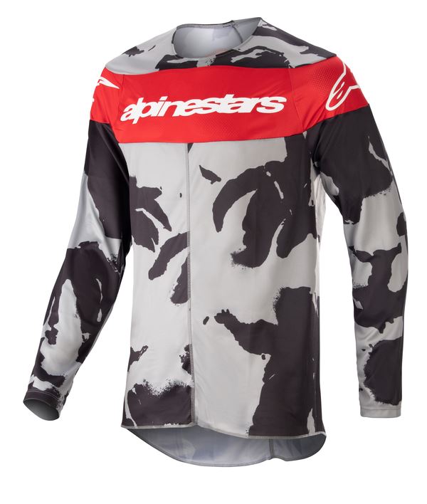 Alpinestars Racer Tactical Jersey Camo White Red Black