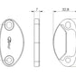 Puig Mirror Screw Caps Black 8070N