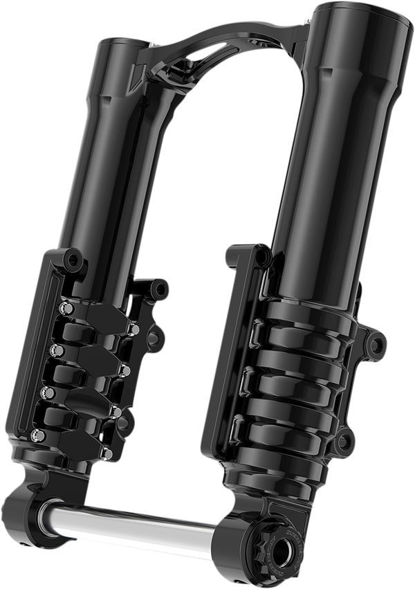 Arlen Ness Method No Flex Fork Legs Black For HD FLHRXS 1868 14-24 120-002