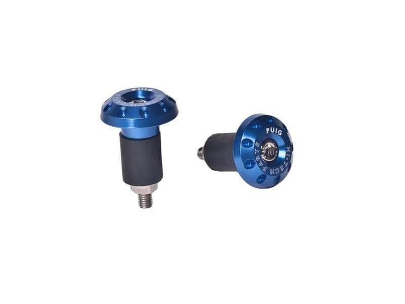 Puig Racing Bar Ends Blue 20256N