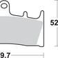 Sbs HS Street Excel Sintered Front Brake Pads For Suzuki GSX 1300 R 93-07 686HS