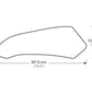 Puig Side Tank Pad Protector Black 0421R