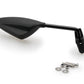Puig RS1 Rearview Mirror RHS 70 Degree Stalk Black 7407U