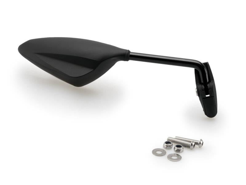 Puig RS1 Rearview Mirror RHS 70 Degree Stalk Black 7407U