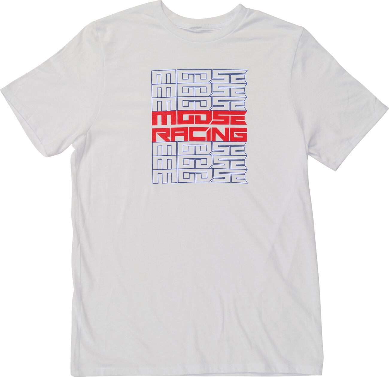 Moose Racing T-Shirt Youth Recurrence White