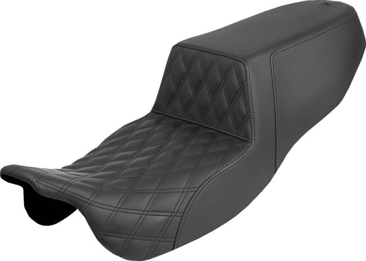 Saddlemen Step-Up Seat For Harley Davidson FLRT 1868 2015-2025 Black 815-07-172