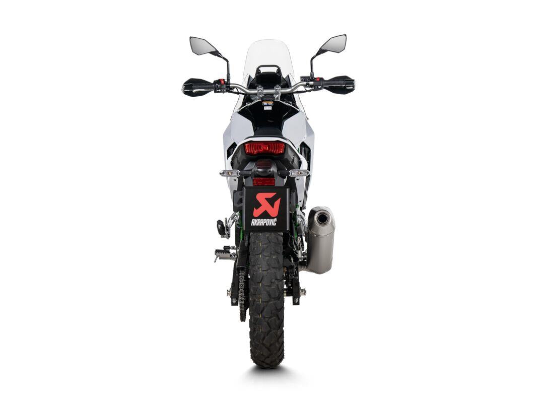 Akrapovic Slip-On Line Muffler Street For Kawasaki KLE 500 2026 Kit S-K5SO2-HFTT