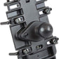 RAM MOUNT Universal Quick Grip Cradle Black 25,4 mm (1")