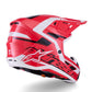 ALPINESTARS SM7 Deed Helmet RED/BLK/WH 2025 Model