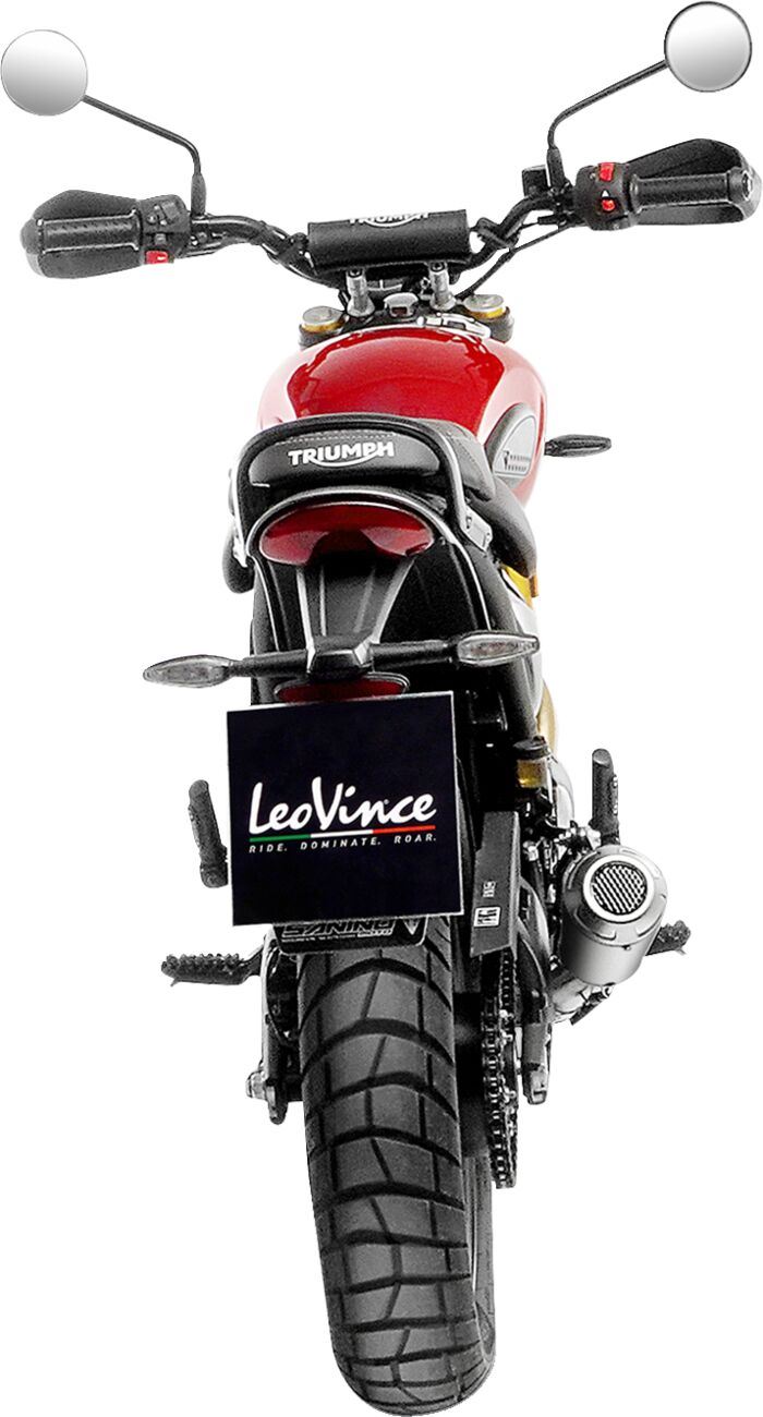 Leovince Muffler Lv-10 One For Triumph 400 15268u