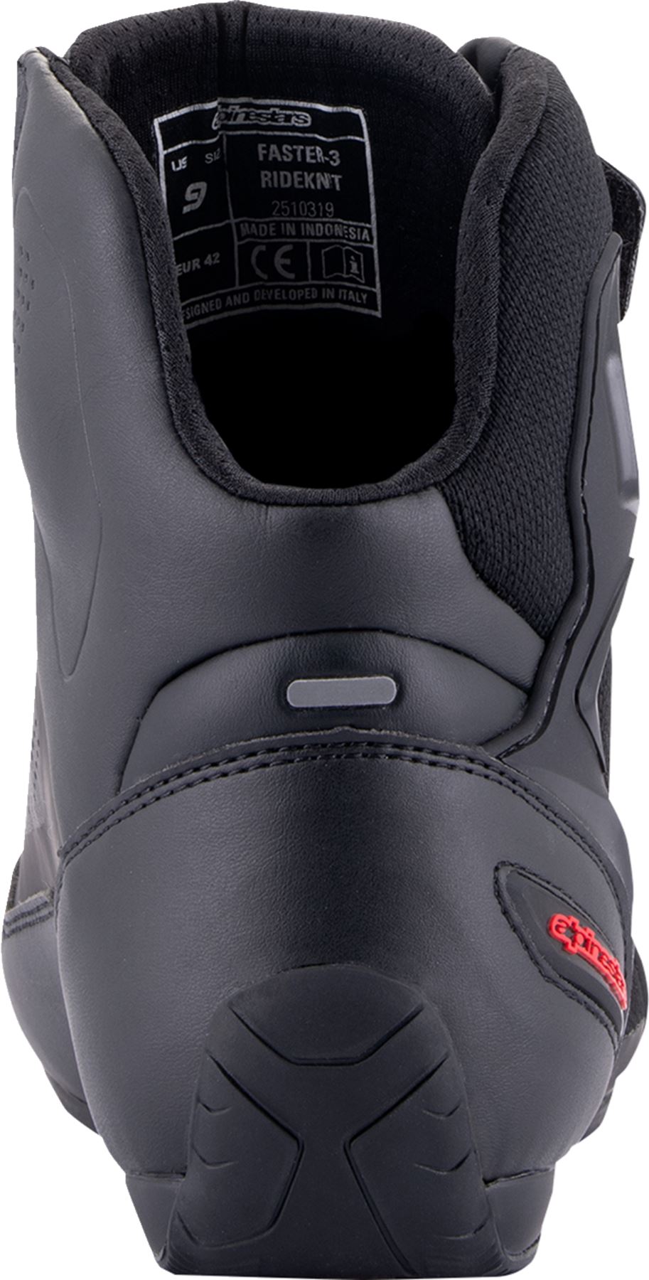 Alpinestars Faster-3 Rideknit® Shoes Black Red