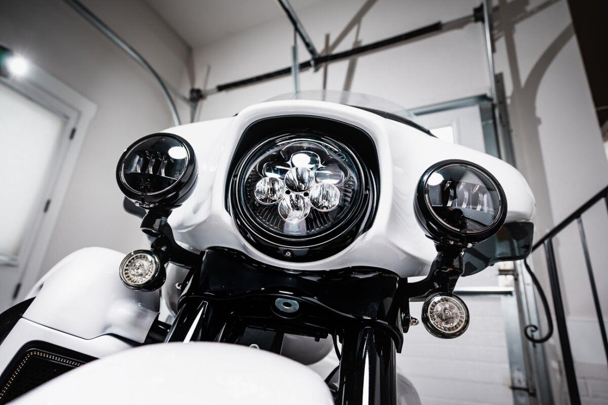 Uom ProBEAM LED Passing Lamp For Harley Davidson FLHTCUTG 1868 1979-2025 PB-45-B