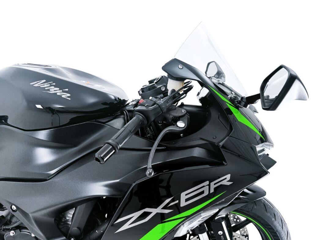 WRS Windscreen For Kawasaki ZX-6 R 636 2024-2026 Clear Each KA017T