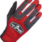 Biltwell Motorcycle Gloves Anza Red/Black