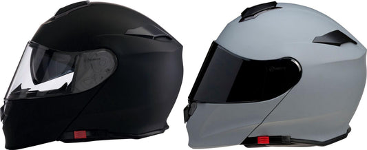Z1R Solaris 2.0 Black/Gray Motorcycle Helmet