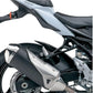 PUIG Rear Mudguard Extender Matt Black for Suzuki GSR 750 11-16 9902J