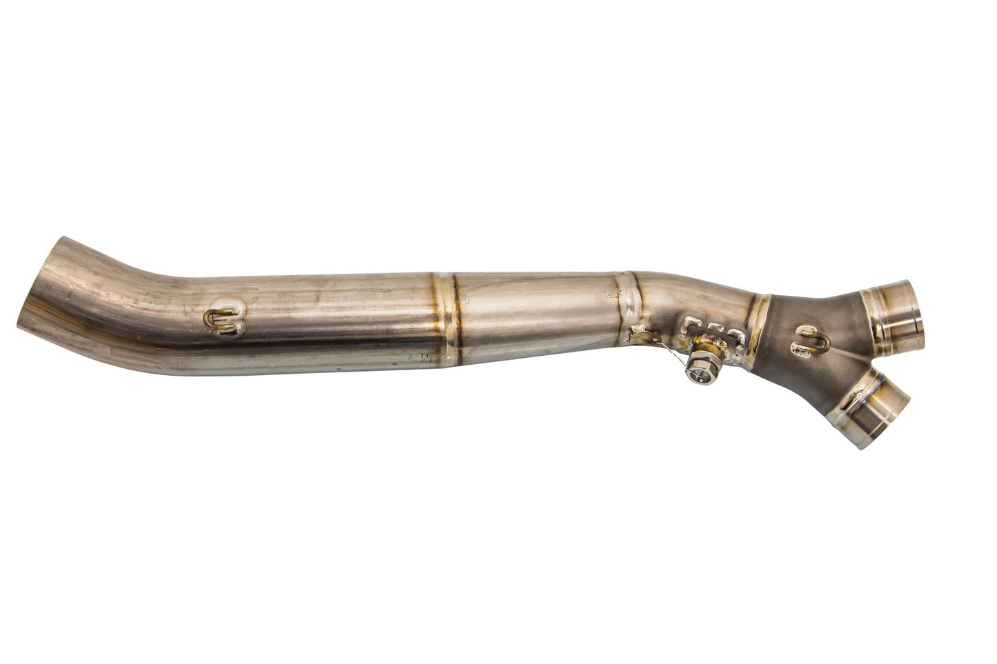 Akrapovic Mid Link And Y Pipe Silver TI For BMW S 1000 15-18 L-B10E3