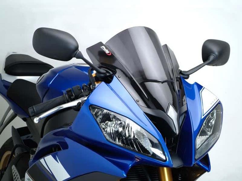PUIG Z-Racing Screen Dark Smoke for Yamaha YZF R6 08-16 4635F