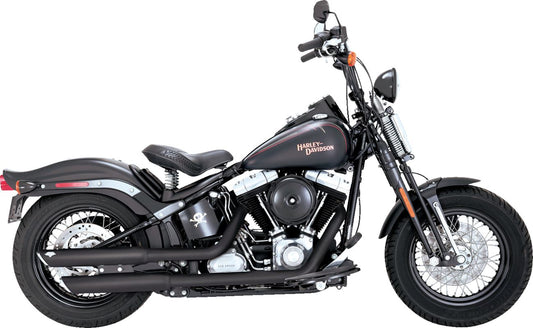 Vance & Hines 3" Twin Slash Slip-On Mufflers For HD FLSTSB 1584 07-09 46842