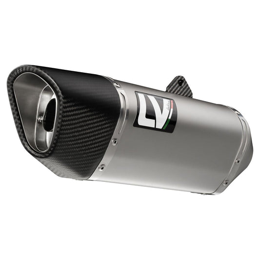 LEOVINCE LV-14R Stainless Steel Slip-On Muffler for HONDA CB/CBR 500 19-26 15634