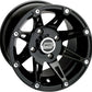 Moose Utility 387 Gloss Black 12X7 4/110 4+3 Alloy Quad UTV Wheel