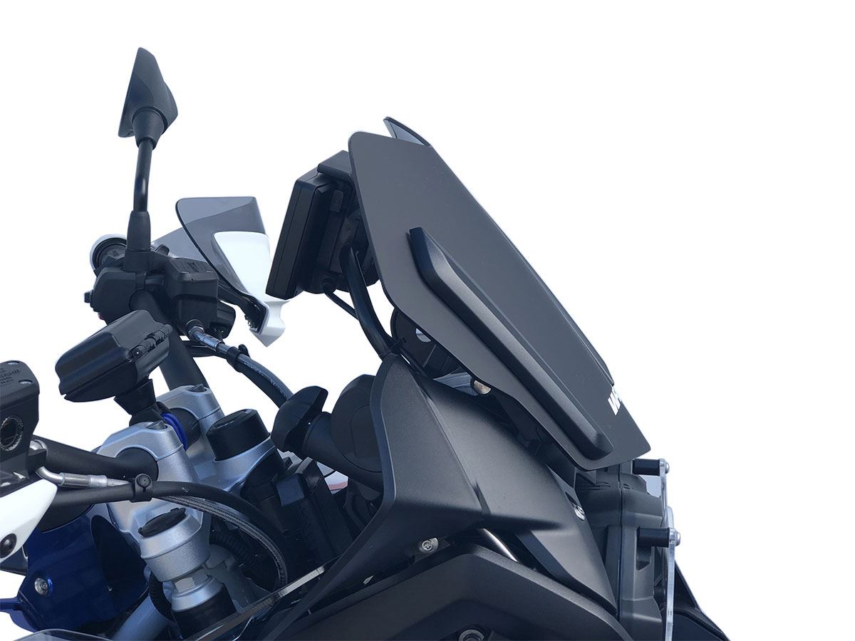 WRS Windscreen Rallye BMW R1250gs Matte Black Bm045no