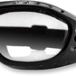 BOBSTER Night Hawk Over Glasses, Clear Lens Black Goggles BHAWK01C
