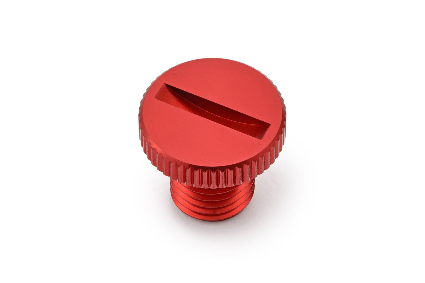 Daytona Mirror Plug Bolt Red M10 x 1.25 Right CNC Aluminum Hole Plug 80941