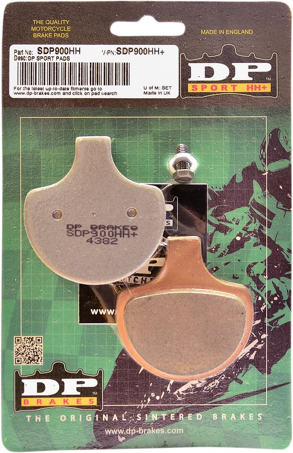 Dp Brakes Metal Brake Pads For Harley FLSTSB 1584 1984-2011 SDP900HH+