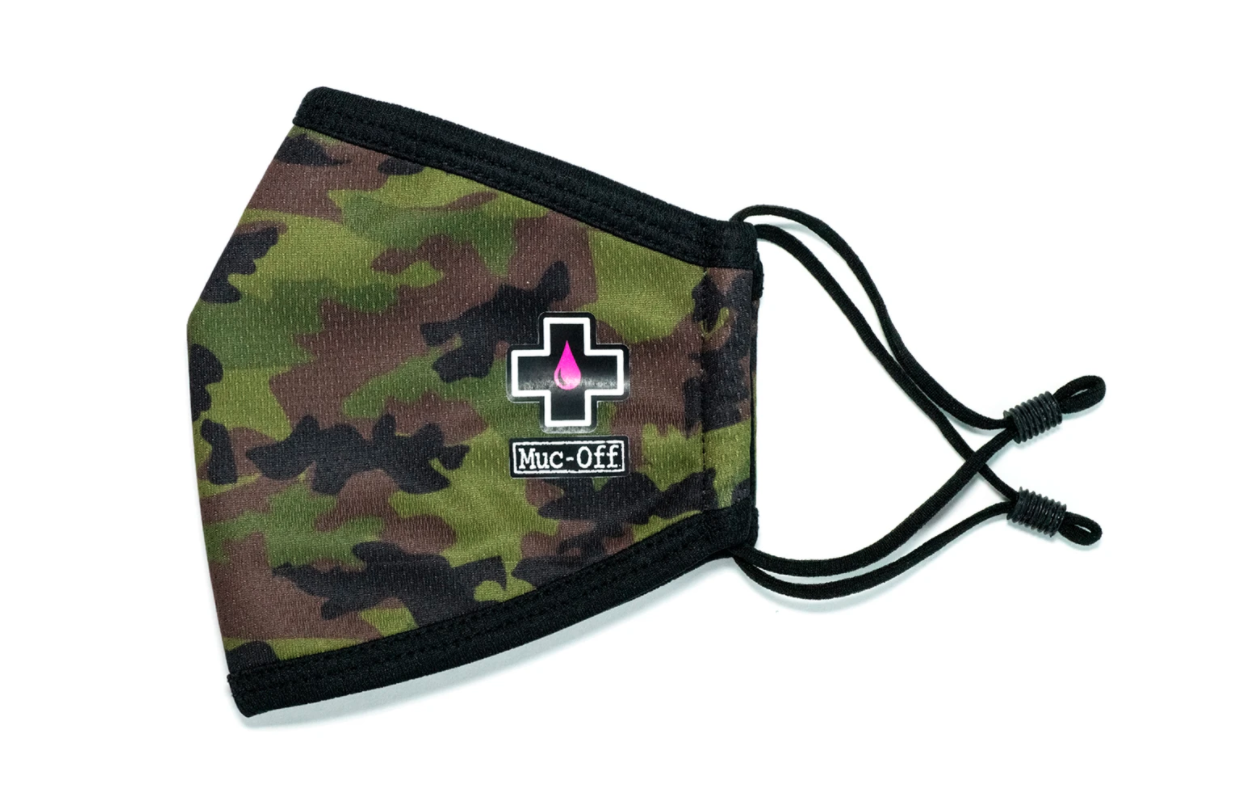 Muc-Off Reusable Face Mask WOODLAND CAMO - S