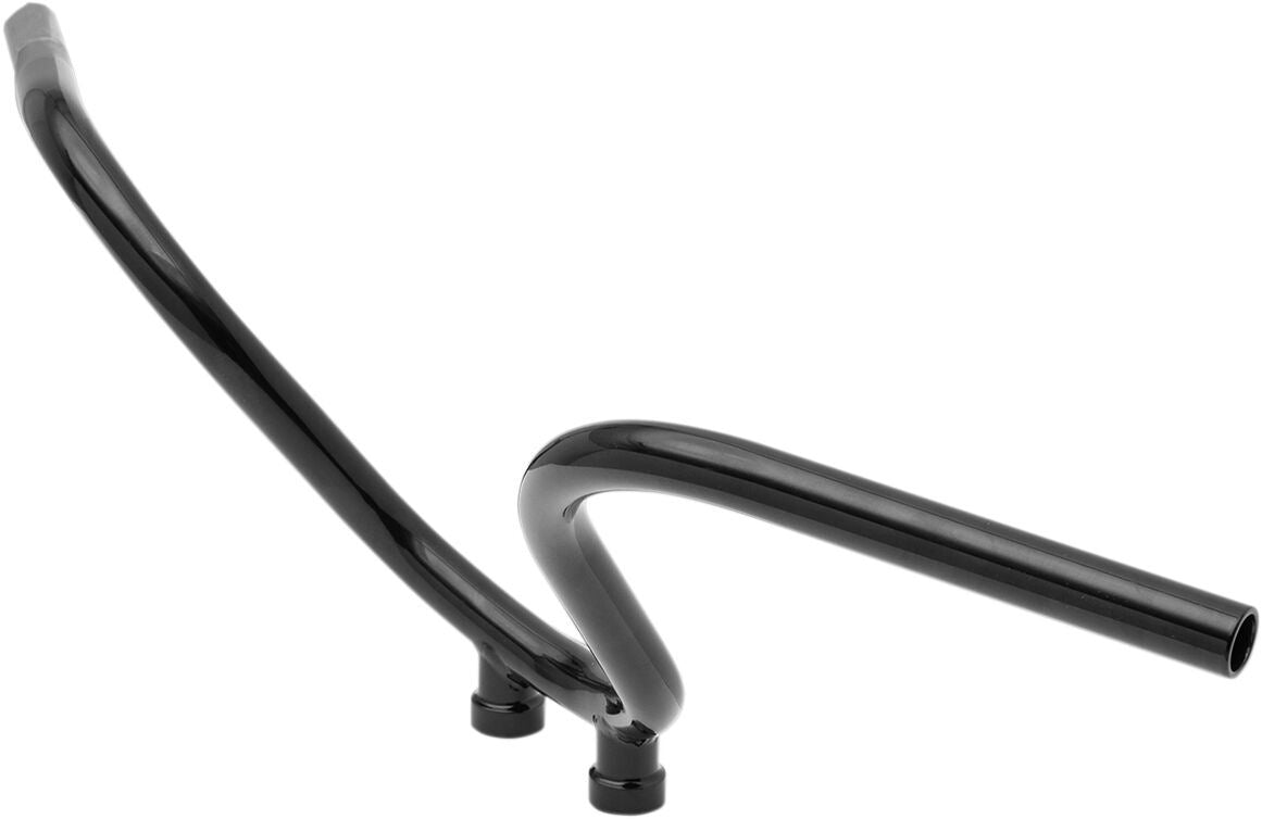 LA Choppers Handlebar Jackrabbit Black 10" Rise Stainless Steel LA-7311-01B