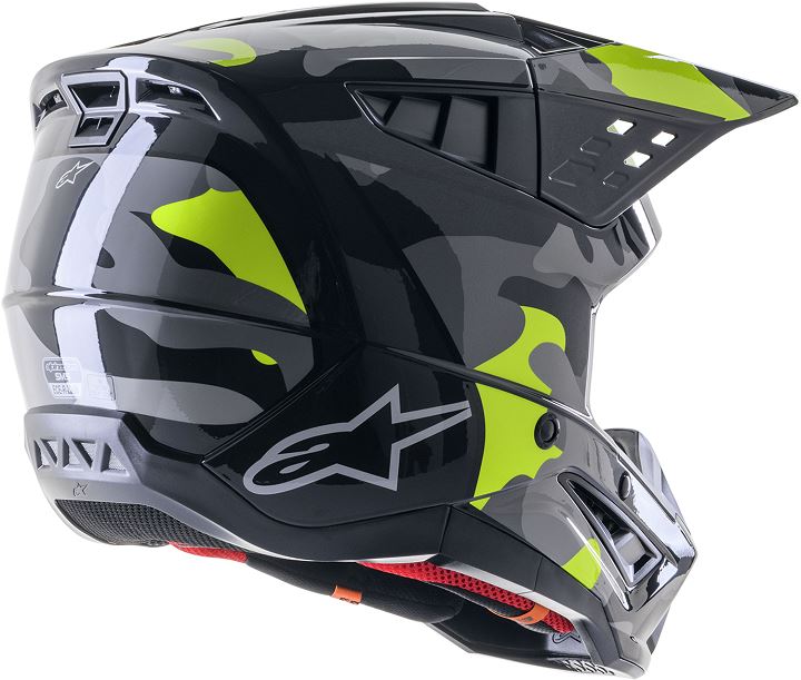 Alpinestars Supertech SM5 Black Rover Mx Helmet