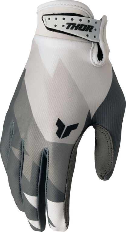 THOR Launchmode Gloves Off-White/Gray
