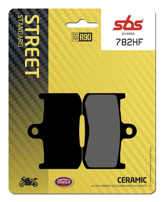 Sbs HF Street Ceramic Organic Brake Pads For Triumph Tiger 1050 2002-2021 782HF
