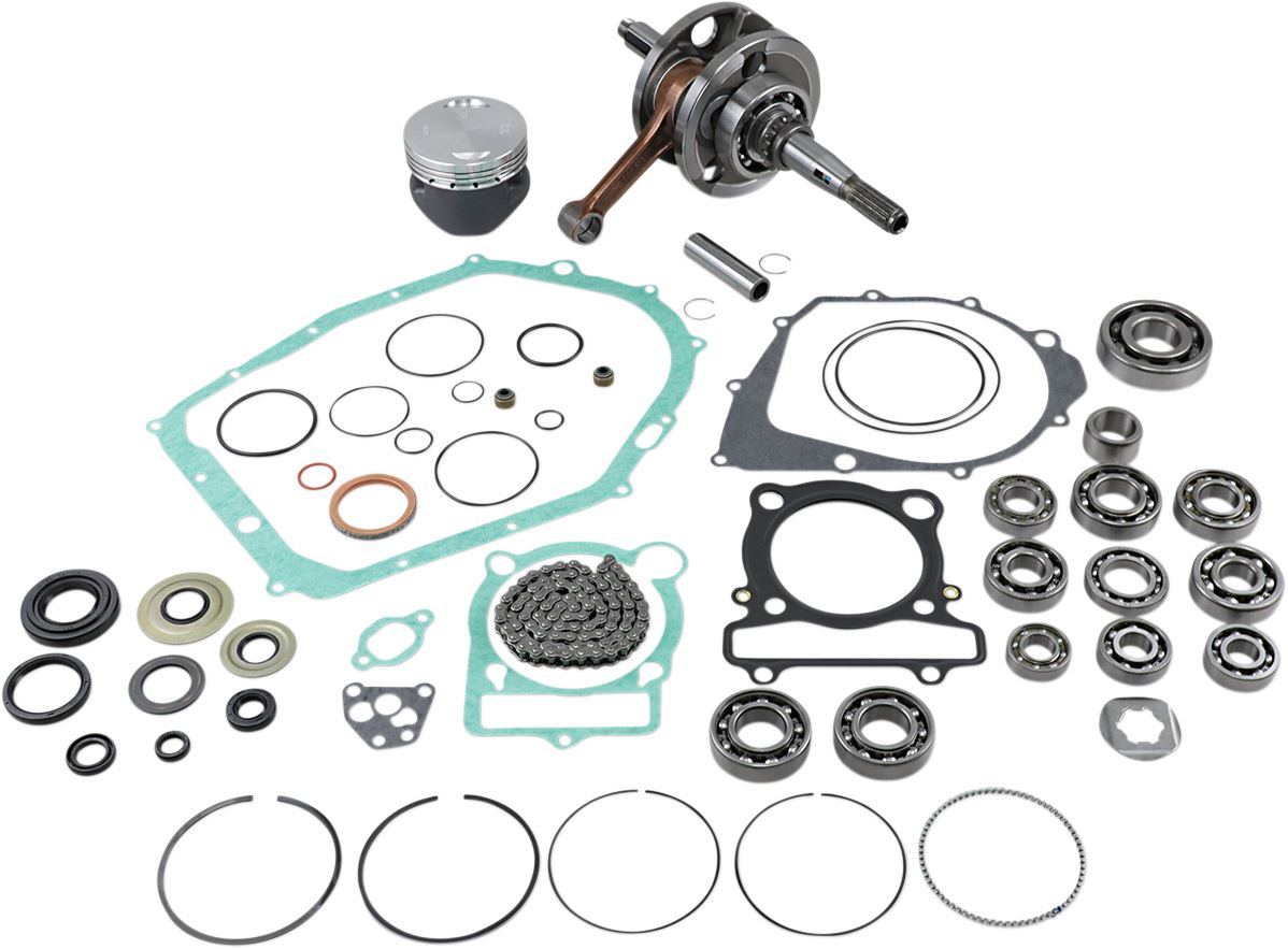 YAMAHA Warrior 350 87-04/Raptor 350 05-13 Complete Rebuild Kit In A Box Hot Rods Vertex