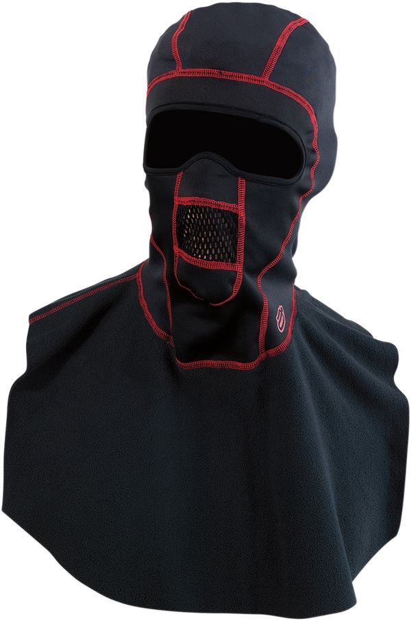 Arctiva Balaclava Dickie Black/Red