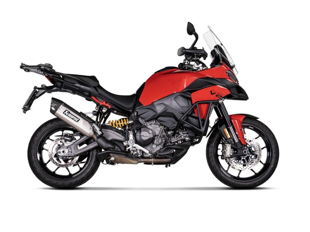 AKRAPOVIC Slip-On Line Muffler STREET for DUCATI MULTISTRADA V2 900 25-26 S-D9SO20-HJAT