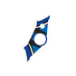 PUIG Radikal Yoke Protector Blue for Yamaha YZF R6 03-04 6926A