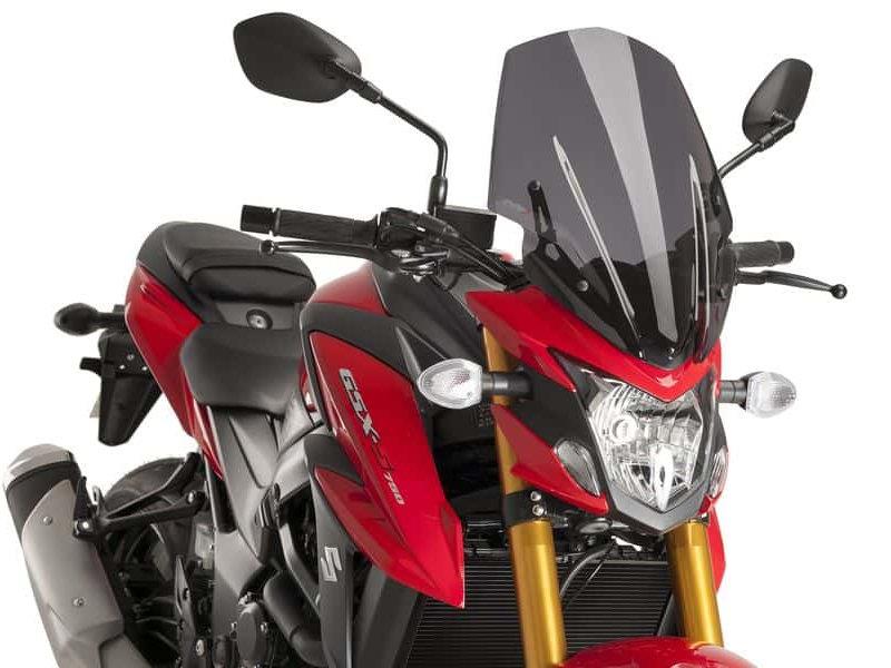 PUIG New Generation Touring Screen Dark Smoke for Suzuki GSX S 750 17-21 9436F